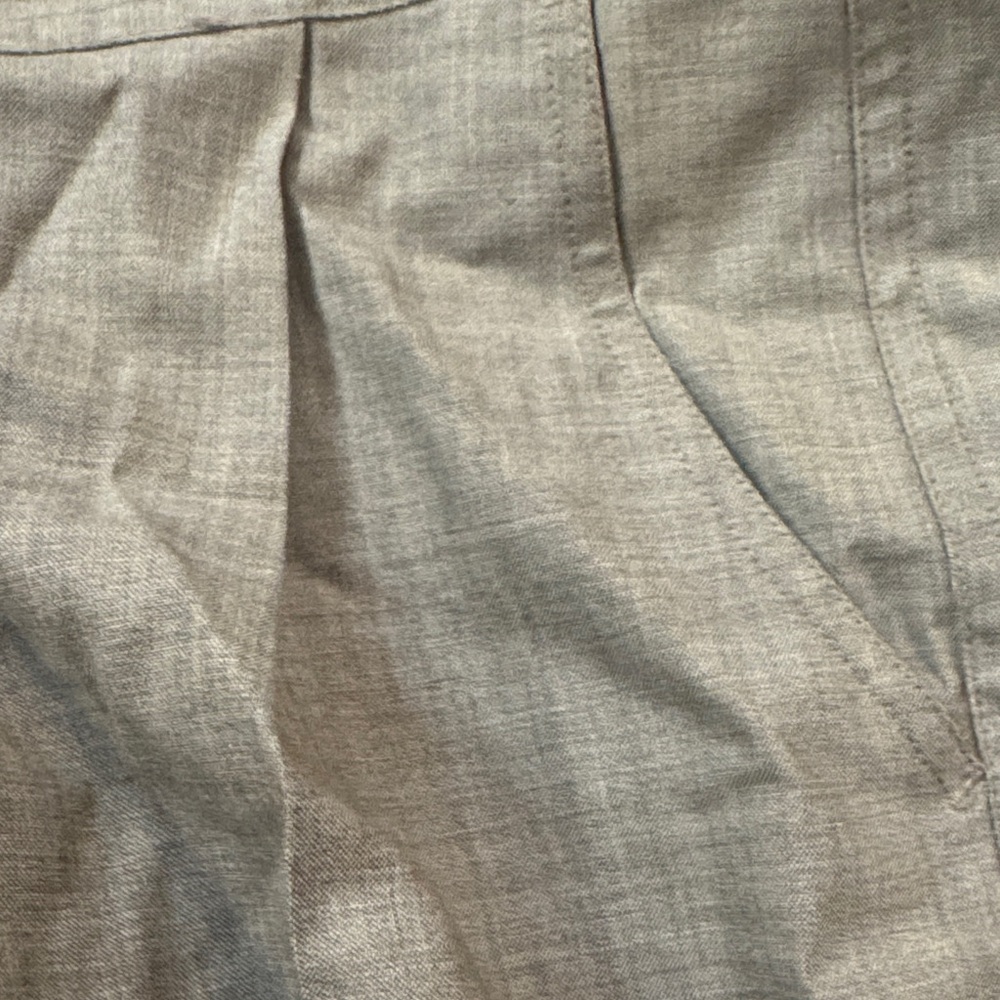 Theory Women's Gray cuffed Ankle Pants - Picture 6 of 12